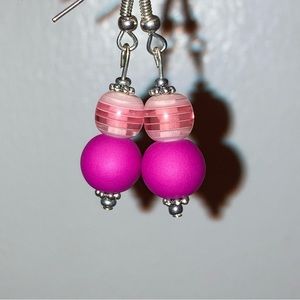 💖Pink Handmade Earrings💖